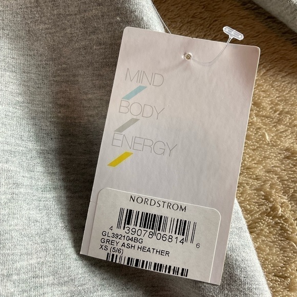 Zella Girl Hi/Lo Grey Sweatshirt Hoodie Sz XS 5/6 - Picture 5 of 5